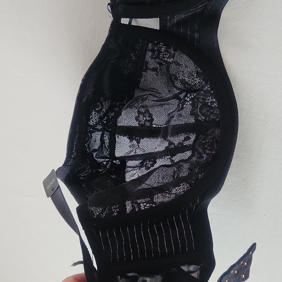 Ashley Graham Fatal Attraction Unlined Underwire Bra - Size 40DD or 40E - Picture 11 of 14